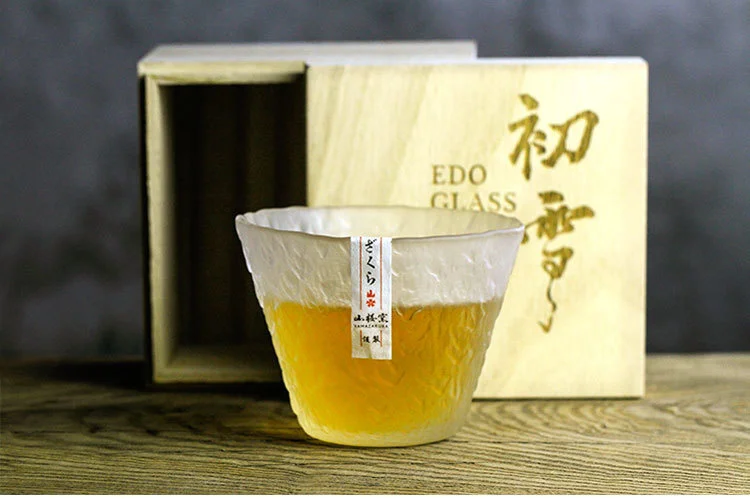 Verre à whisky japonais neige 200ml