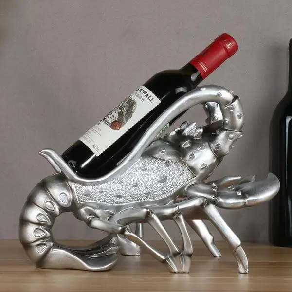 Porte Bouteille | Silver Lobster