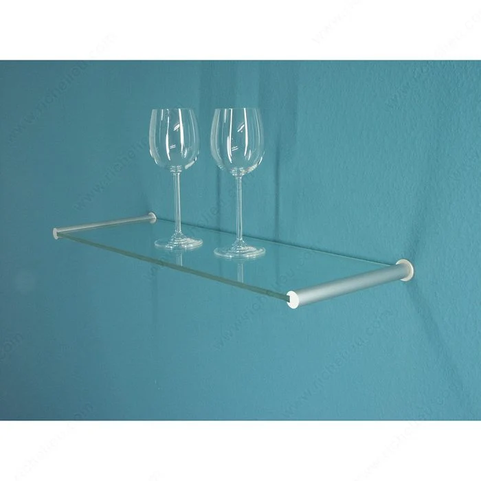 Support de tablette de verre, 200 mm (7 7/8 po)