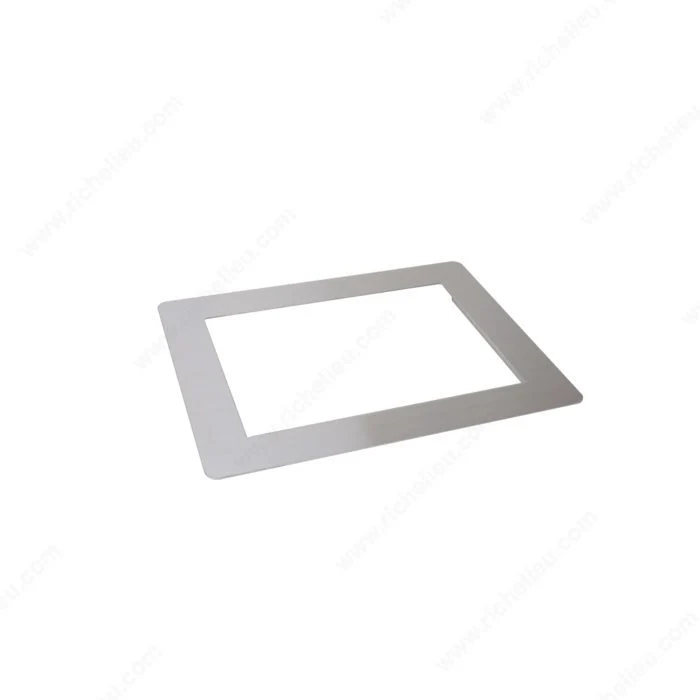 Couvercle rectangulaire pour passe-déchets