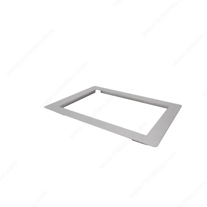 Couvercle rectangulaire pour passe-déchets