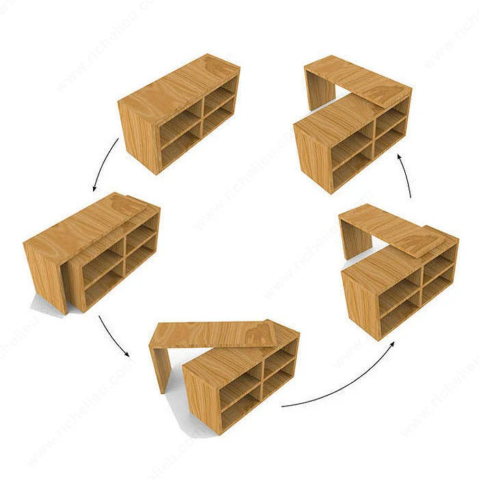 Mécanisme de rotation pour table - Eclipse