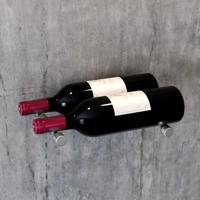 Support à vin en aluminium anodisé Vitigno 1-2-3
