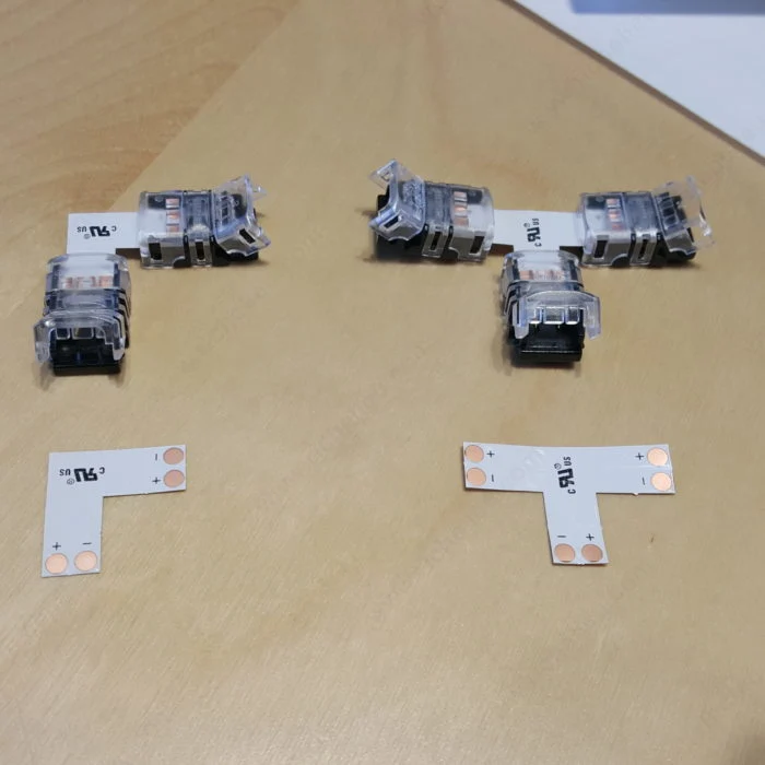 Connecteurs Klipr L et T pour ruban à DEL de 10 mm