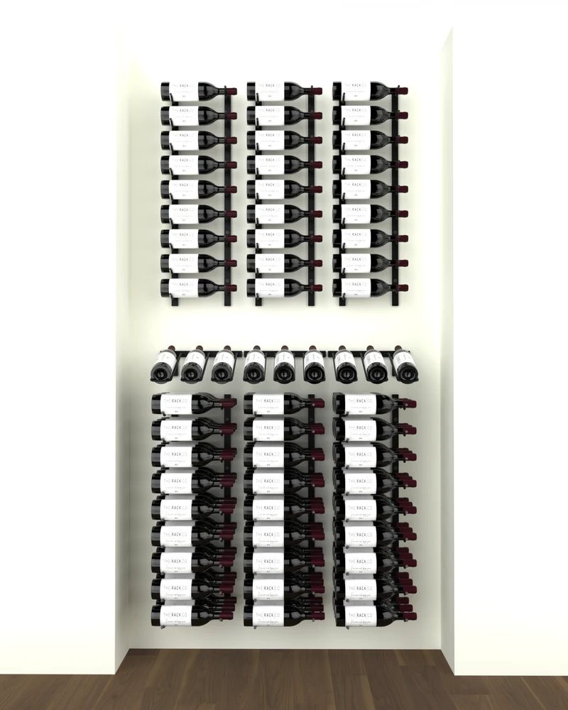 Wine Wall Column Kit for 39 Bottles (Classic + Sommelier Column Display)