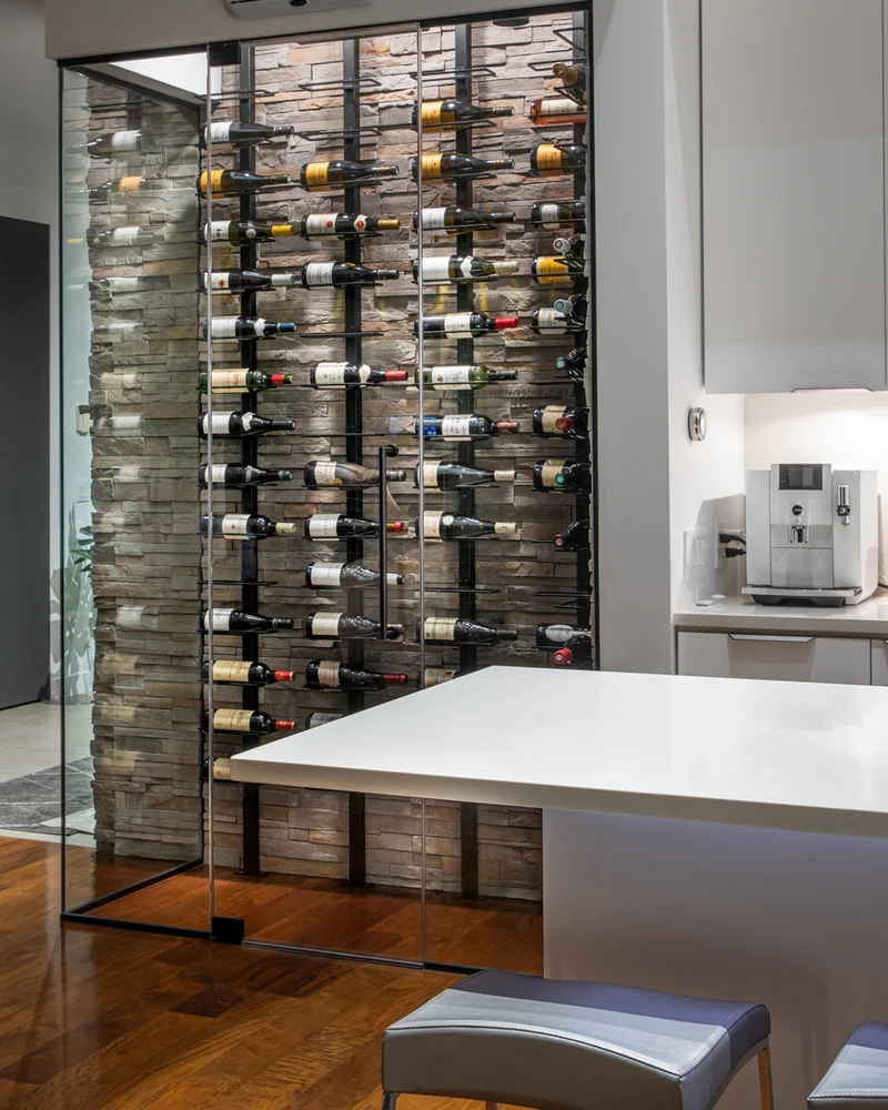 Orford Column | Modular Wine Cellar Display System