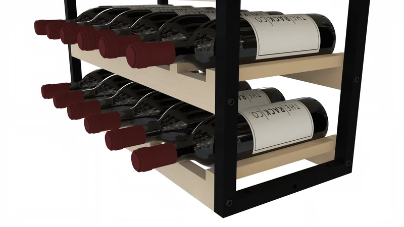 Connoisseur Freestanding Wine Rack - 36 or 48 bottles