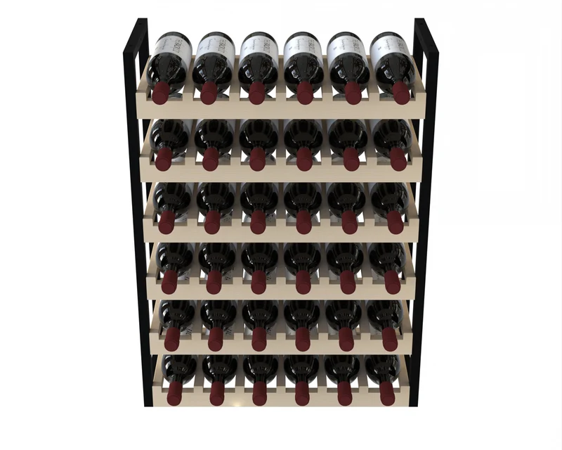Connoisseur Freestanding Wine Rack - 36 or 48 bottles
