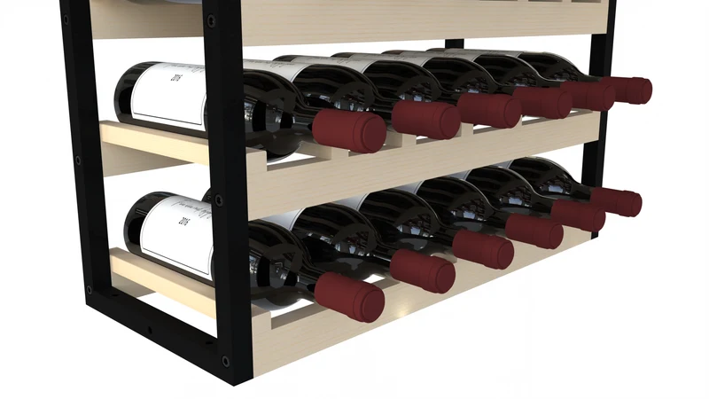 Connoisseur Freestanding Wine Rack - 36 or 48 bottles