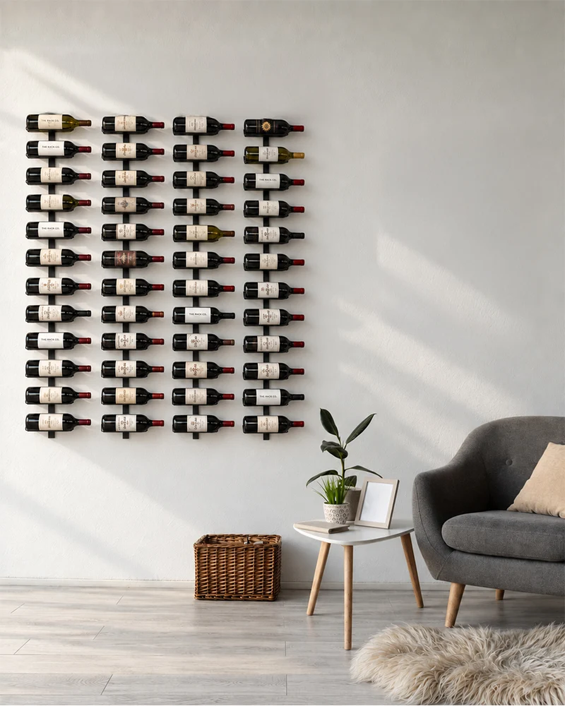 Wine Wall Kit for 48 Bottles (Center-Frame)