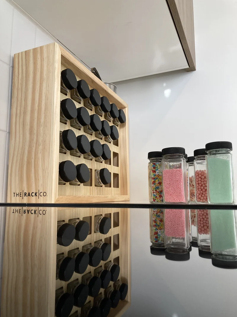 Spice Jars Cabinet
