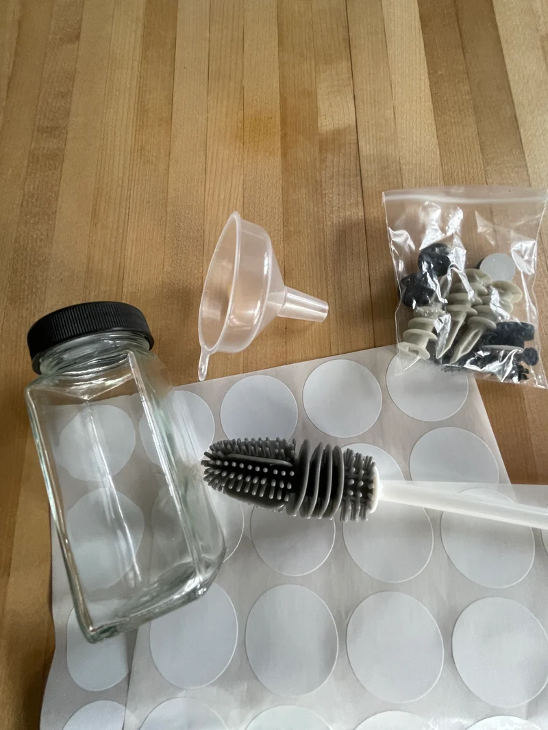 Spice Jars Cabinet