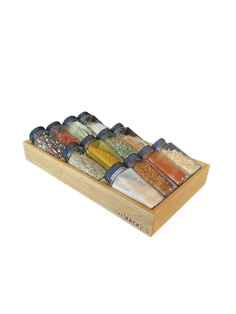 In-Drawer Spice Jars Organizer