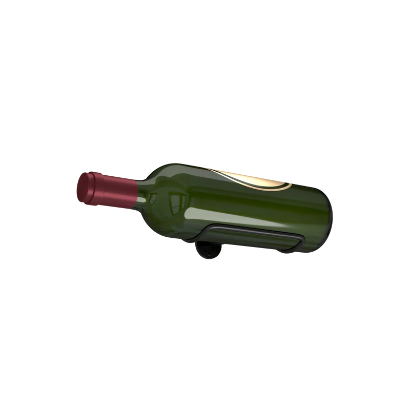 Wall-Mount Single Wine Rack (Set of 6)
