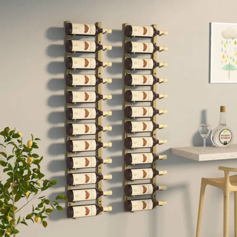 Range Bouteille | Donzac (2x12 Doré)