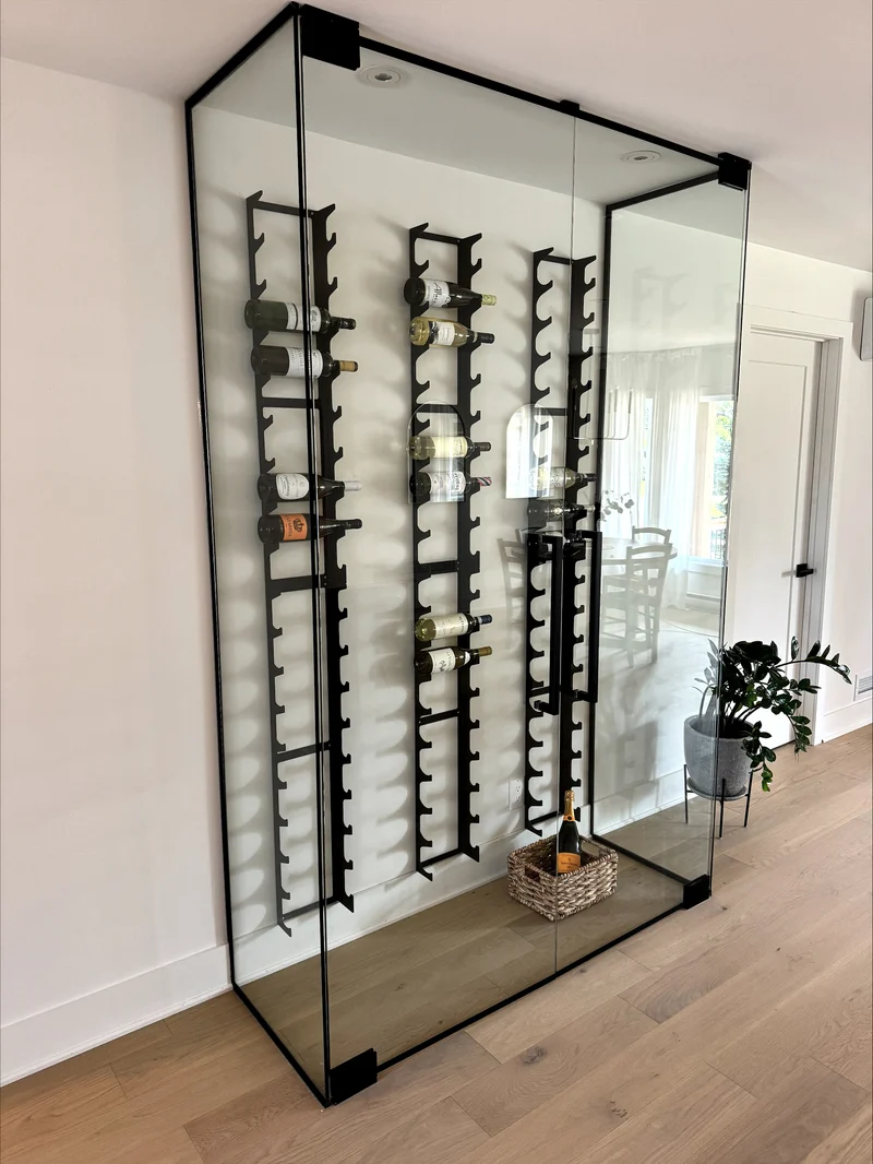 Wall Mounted Wine Rack - Model Y
