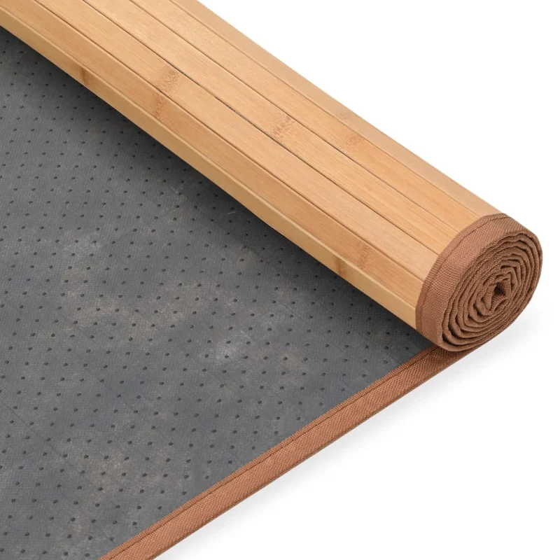Tapis Bambou 80 x 200 cm Marron DEC023989