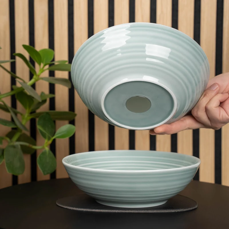 Magnet-Porzellan-Food-Bowls CYAN ⌀ 20 cm