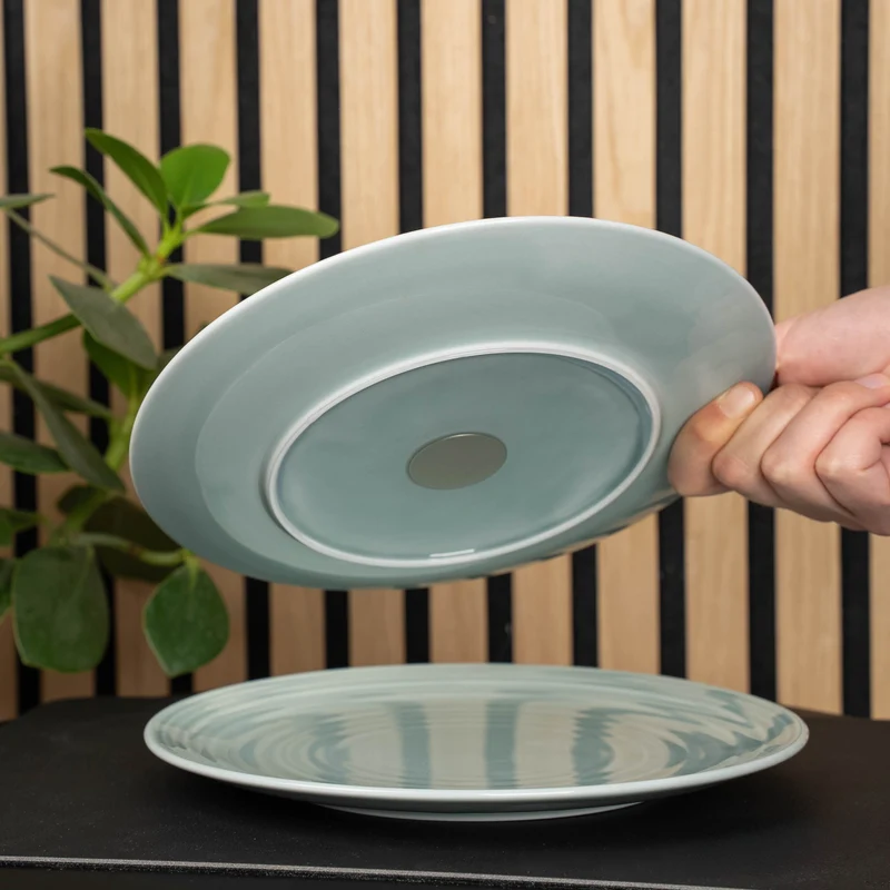 Magnet-Porzellanteller CYAN ⌀ 23 cm