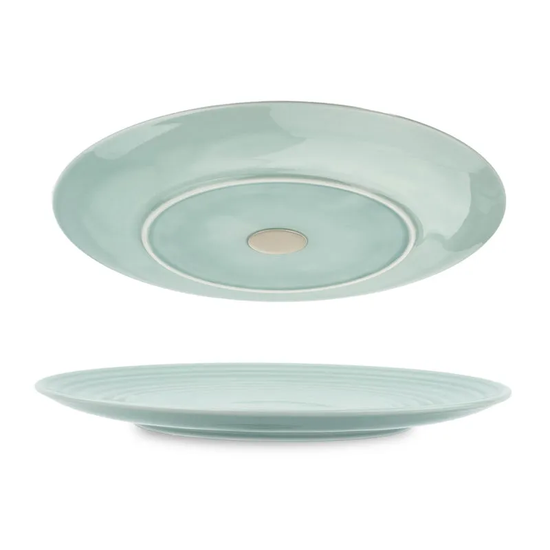 Magnet-Porzellanteller CYAN ⌀ 26 cm