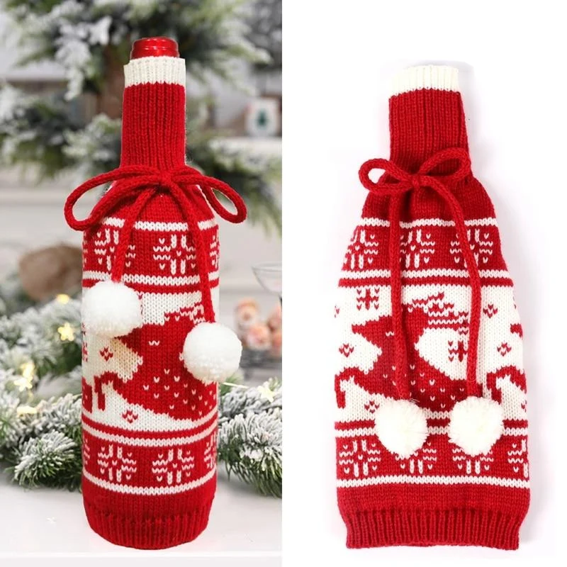 Fourreau Bouteille Noël