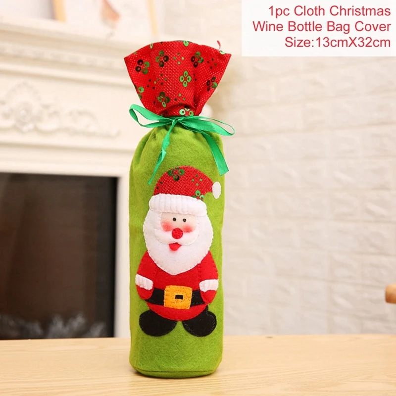 Fourreau Bouteille Noël