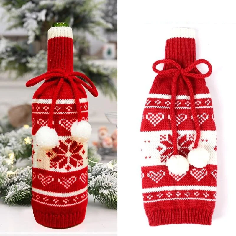 Fourreau Bouteille Noël