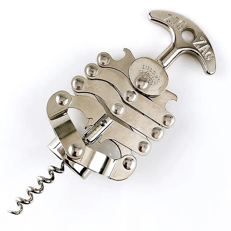 Tire Bouchon Zig-Zag + 2 Guides Vin
