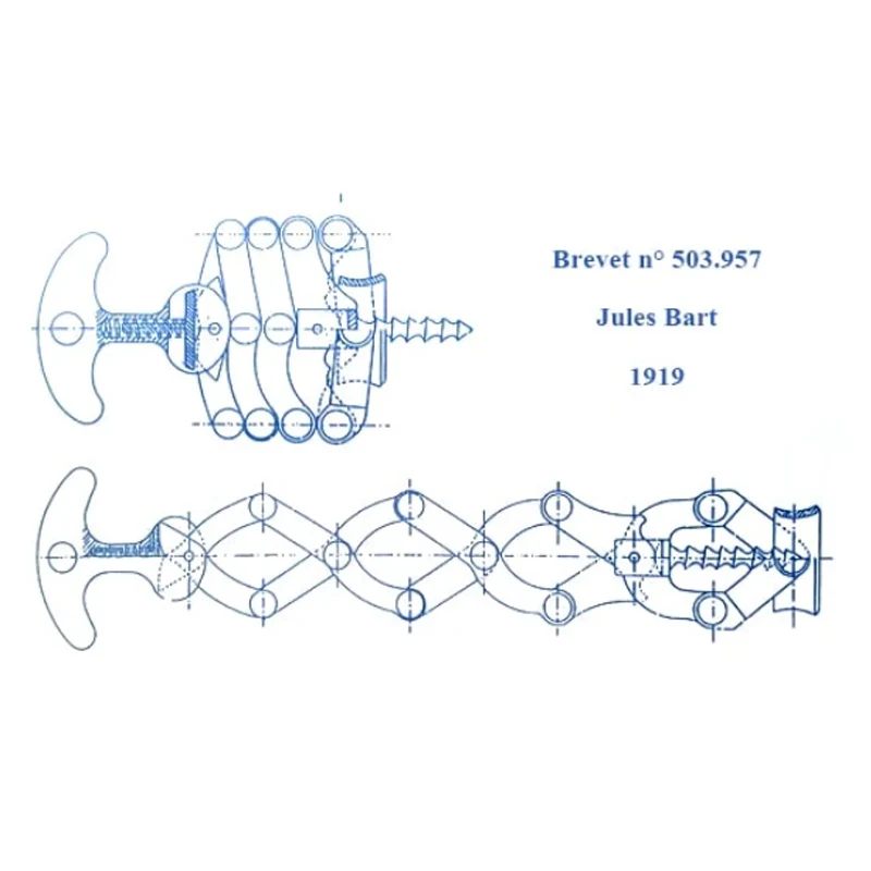 Tire Bouchon Zig-Zag + 2 Guides Vin