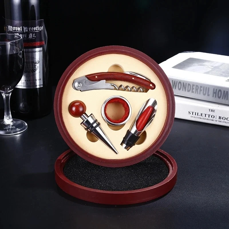 Coffret Tire Bouchon Vin Acajou