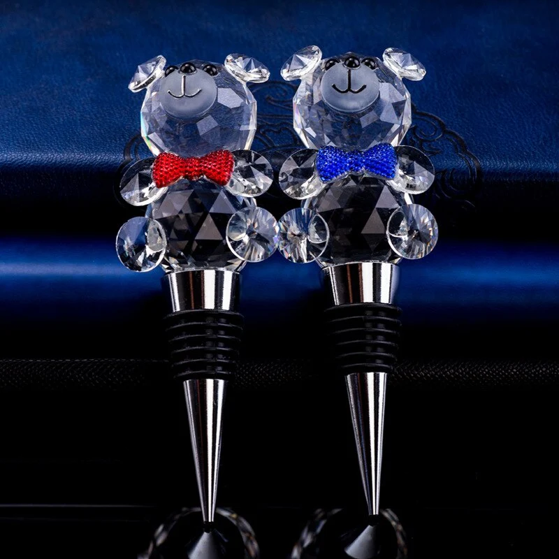 Bouchon verre vin Teddy Glass