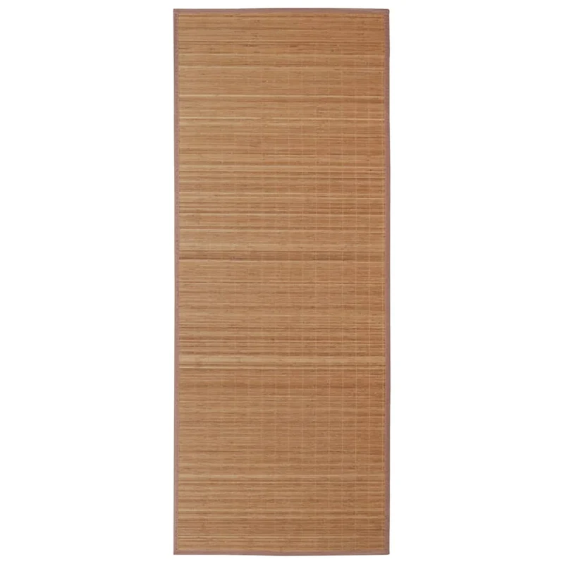 Tapis en bambou 160 x 230 cm Marron DEC023935