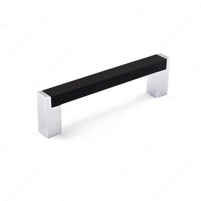 Poignée contemporaine en métal et aluminium - 801