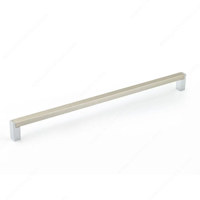 Poignée contemporaine en métal et aluminium - 801