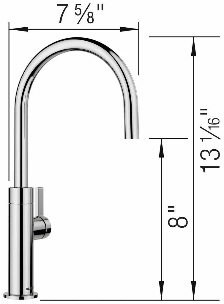 Robinet à boisson Blanco - Culina II Chrome