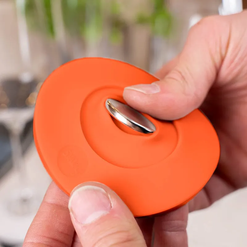 Magnet-Kondom für Stielgläser ORANGE