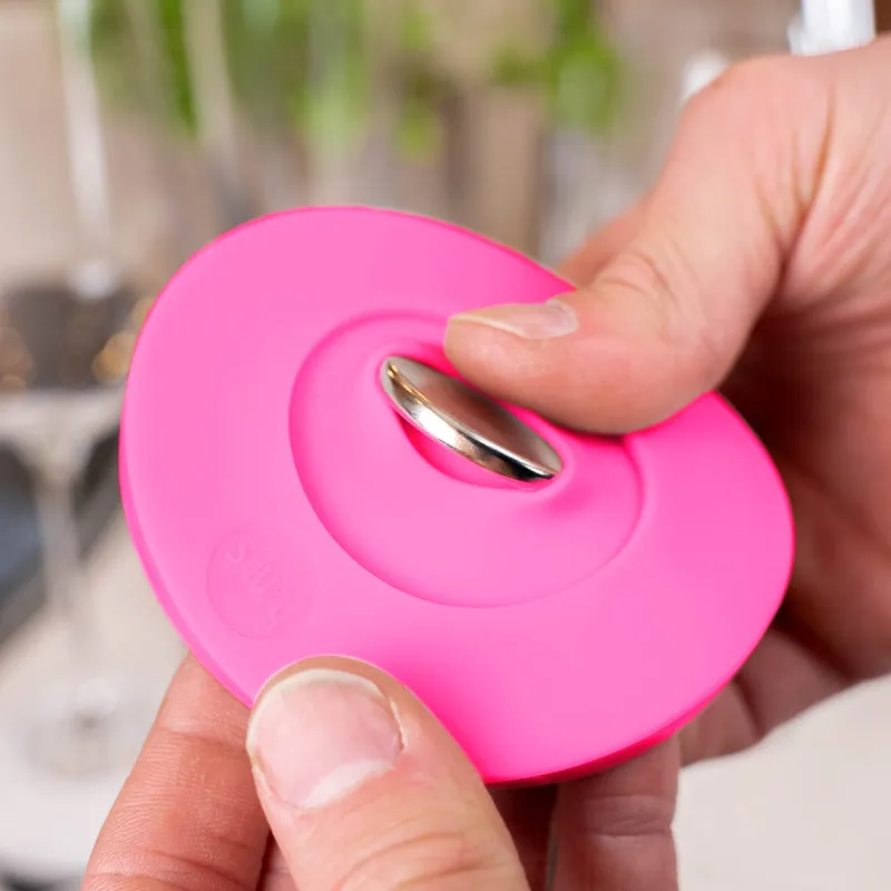 Magnet-Kondom für Stielgläser PINK