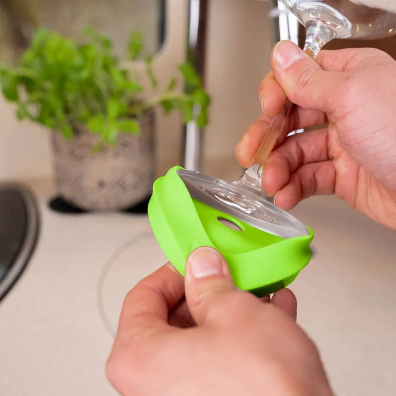 Magnet-Kondom für Stielgläser LIME