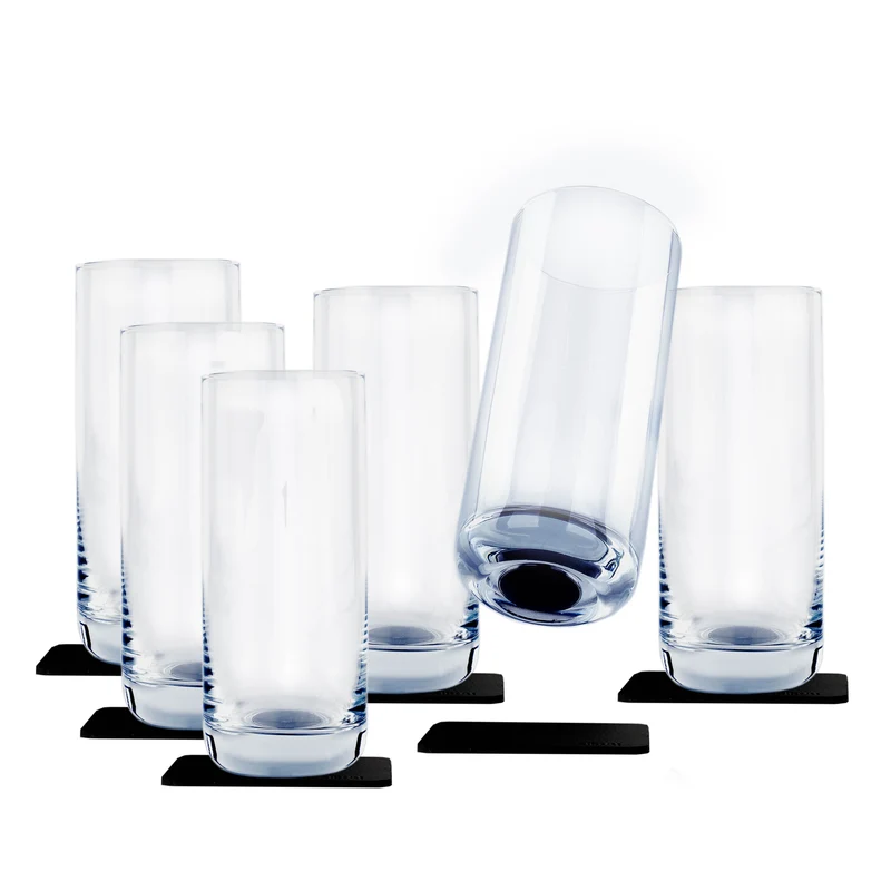Magnet-Kristallgläser LONGDRINK SLIM