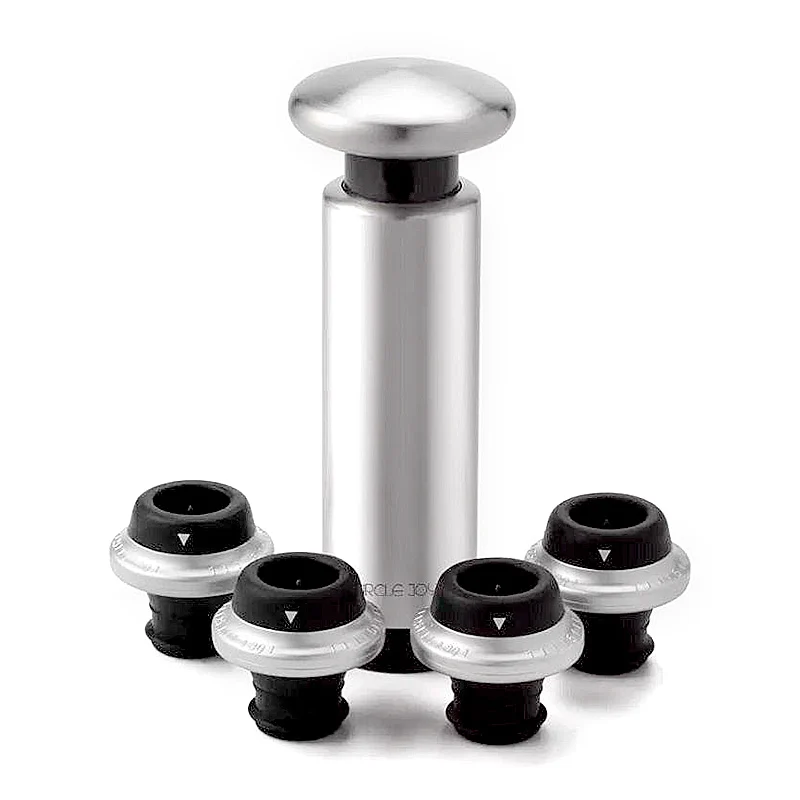 Pompe À Air Vin | Silver Romance