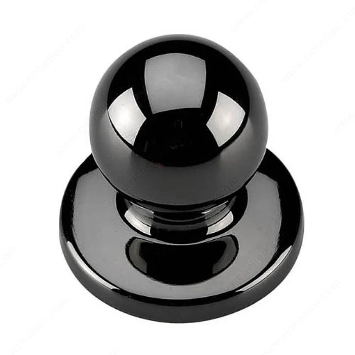 Bouton sphérique avec plaque - 4605