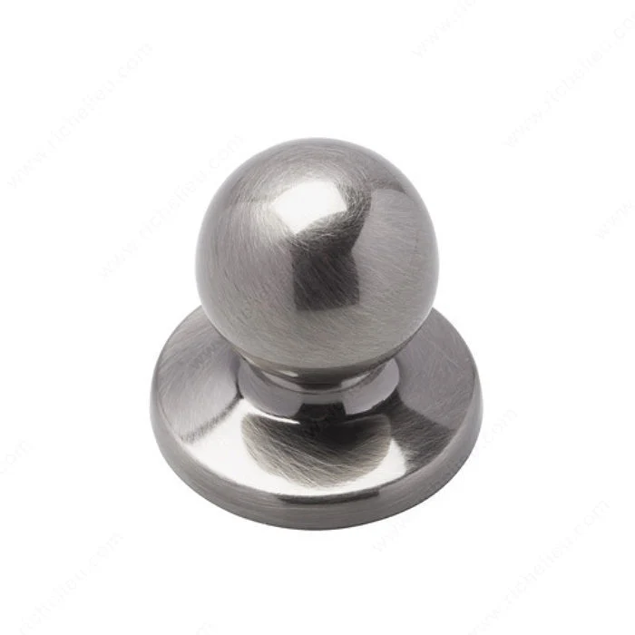 Bouton sphérique avec plaque - 4605