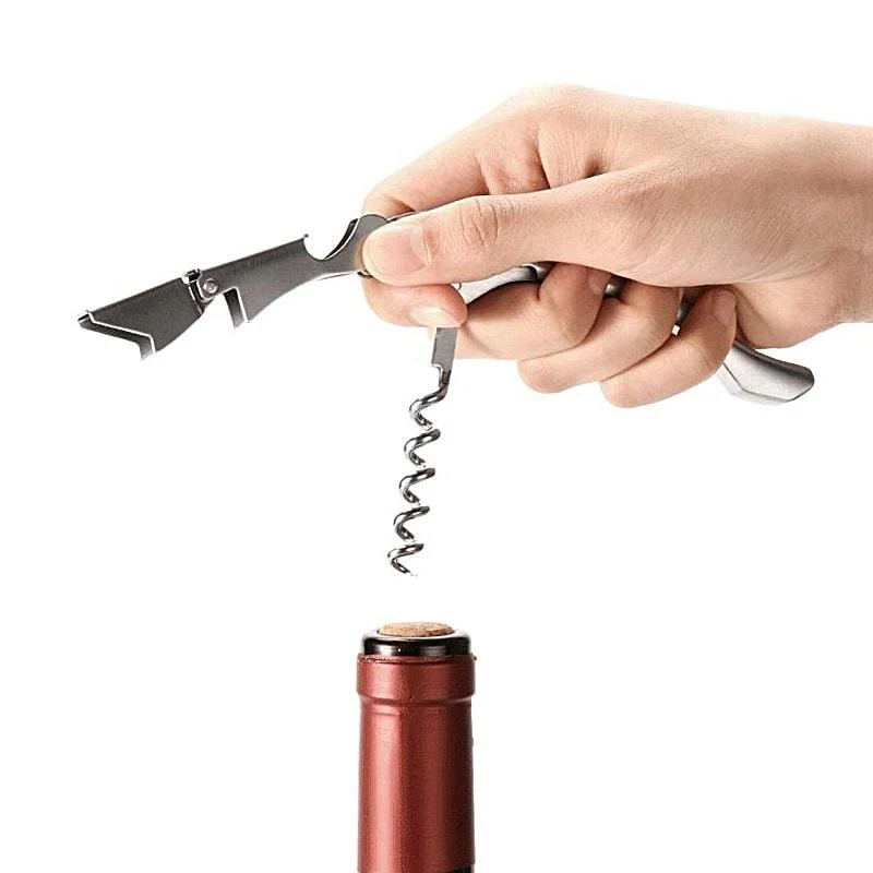 Ouvre Bouteille Luxe Silver Romance