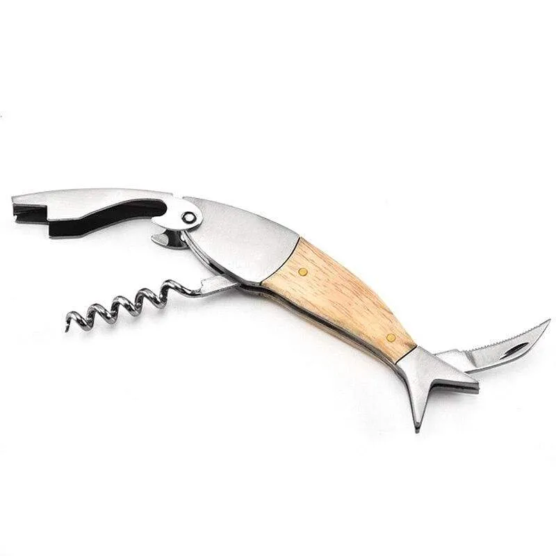 Tire Bouchon Poisson de Bois