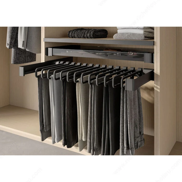 Cadre coulissant CONERO pour pantalons et paniers à linge