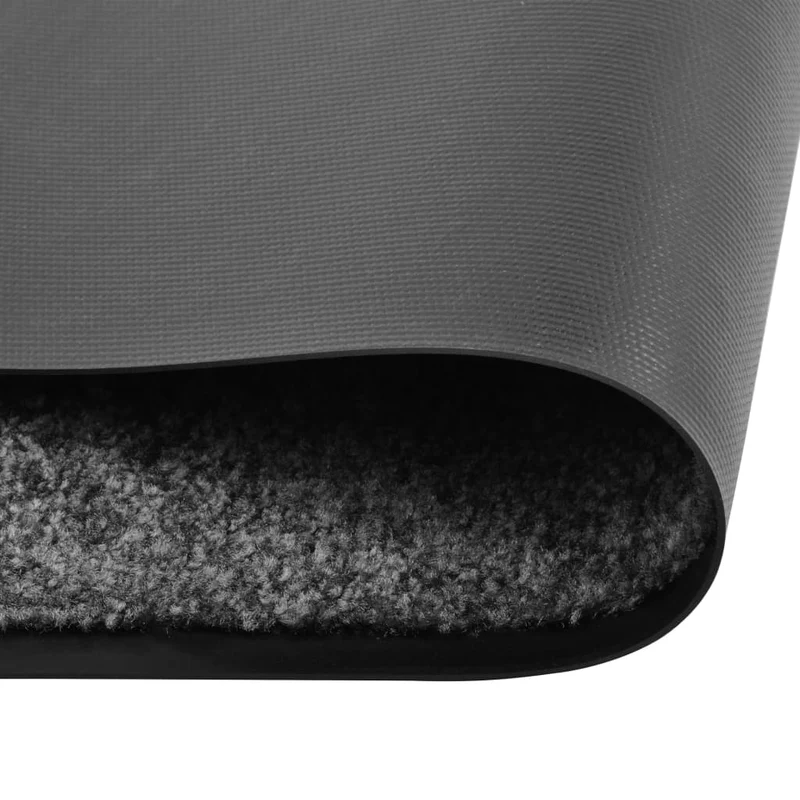 Paillasson lavable Anthracite 90x150 cm DEC023182