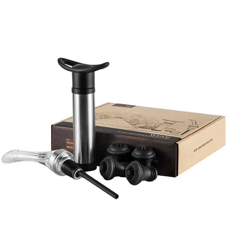 Coffret Pompe À Vide d'Air Vin Morhange