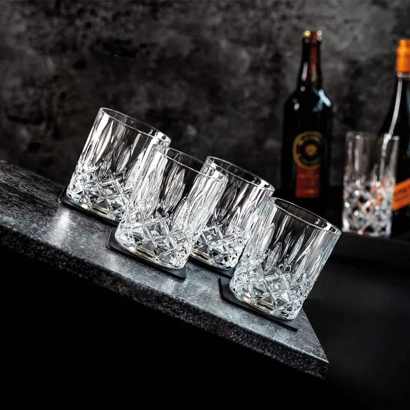 Magnet-Kristallgläser WHISKY DIAMOND