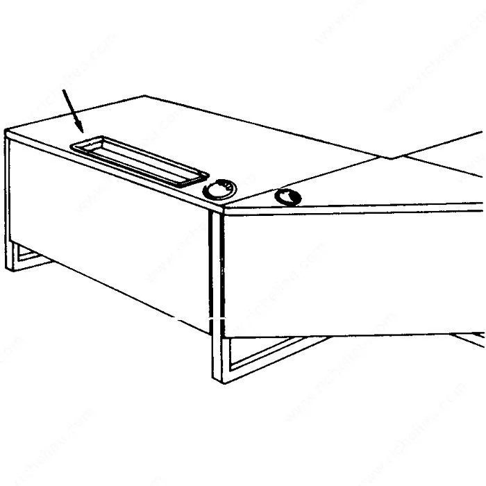 Fente d'alimentation de papier d'imprimante