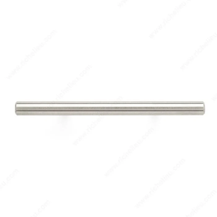 Paquet de 6 poignées contemporaines en acier - 305